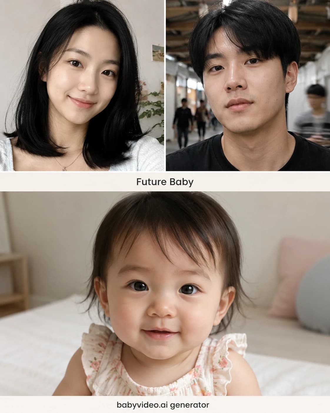 Mom + Dad to Baby Girl