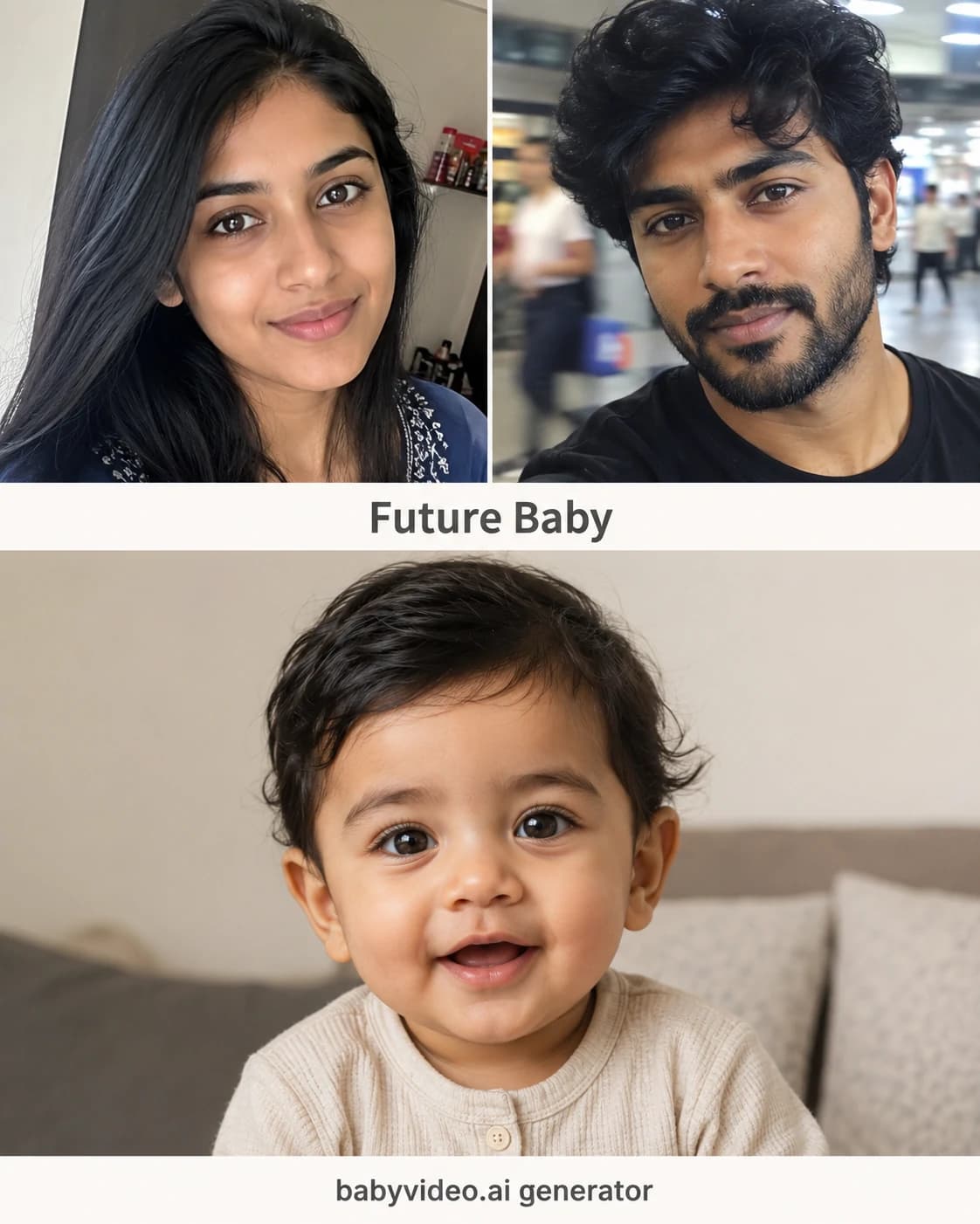 Couple Photo to Future Baby